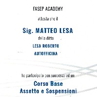 CORSO BASE ASSETTO E SOSPENSIONI